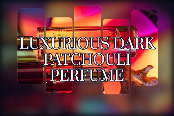luxurious dark patchouli perfume