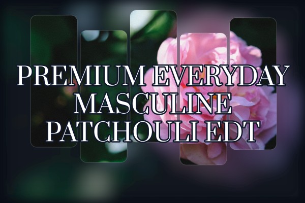 premium everyday masculine patchouli edt