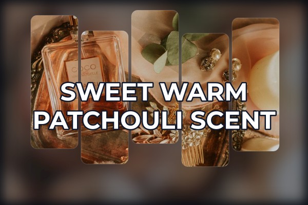 sweet warm patchouli scent